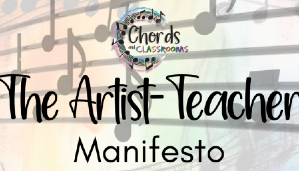 The Artist-Teacher Manifesto Header